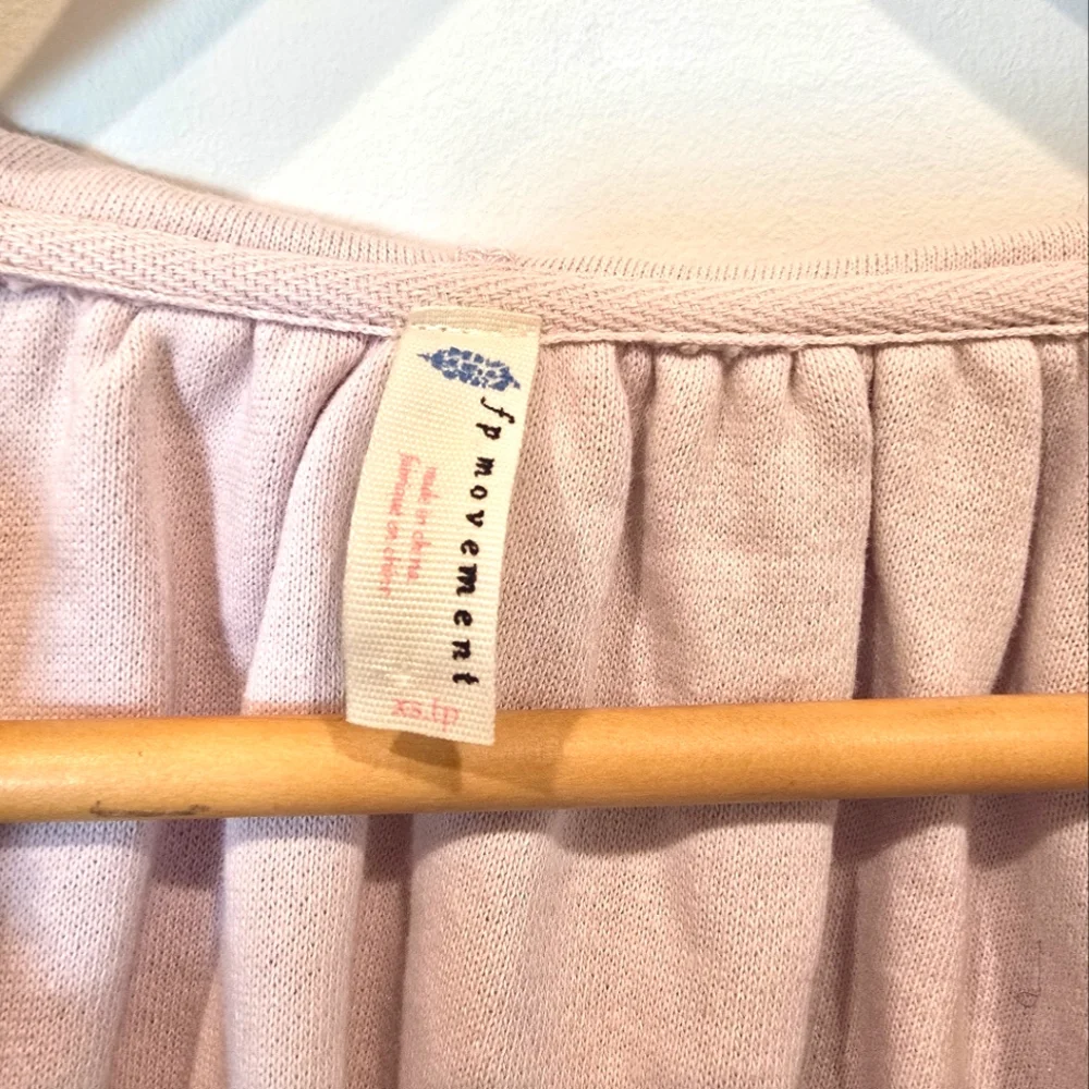 Free People Movement Heartbeat Hoodie, Pink, Size XS - Picture 6 of 8